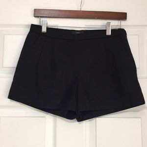 J. Crew black shorts size 2